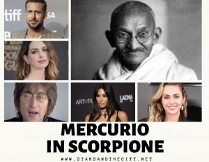 Mercurio in Scorpione